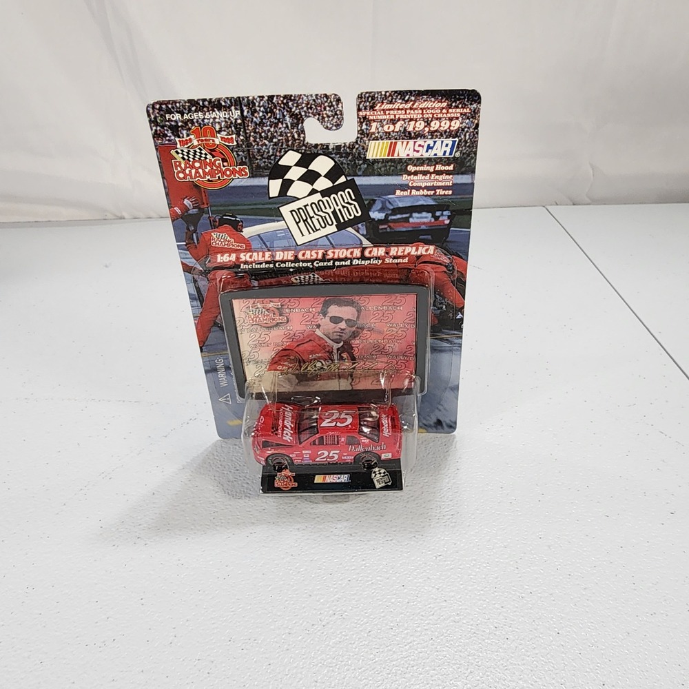 Racing Champions Wally Dallenbach 25 Hendrick Motorsports 1:64 Press Pass 1999
